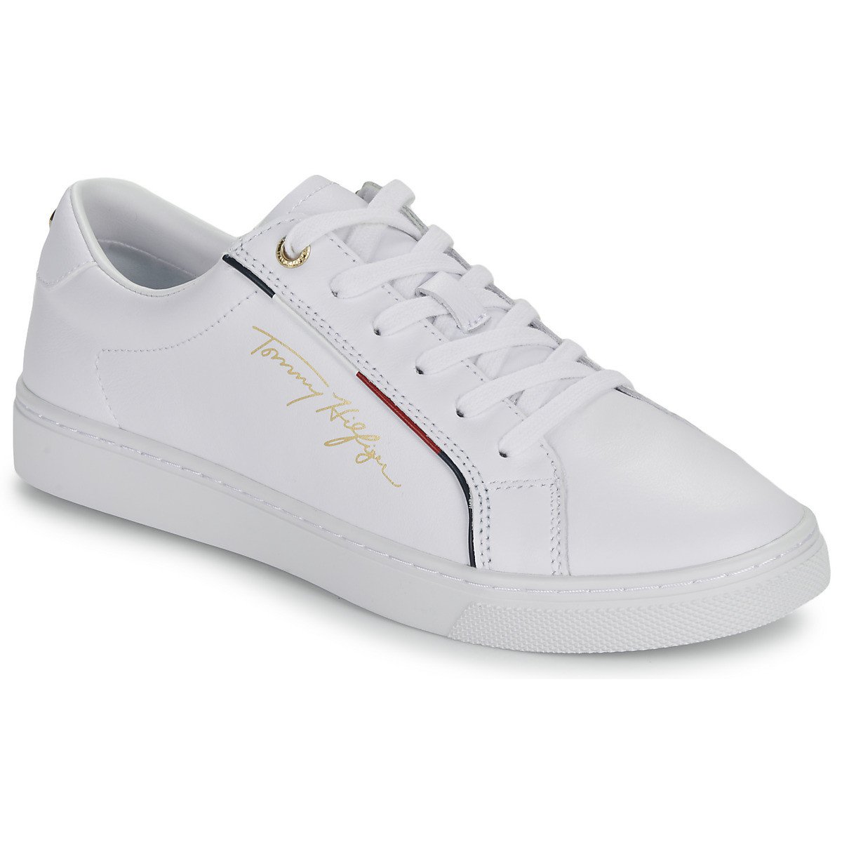 Tommy Hilfiger  TOMMY HILFIGER SIGNATURE SNEAKER  Bílá