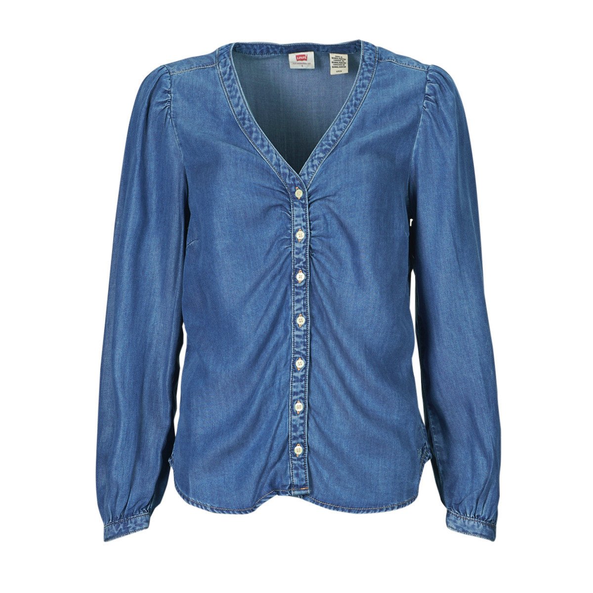 Levis  ZENDA LS BLOUSE  Modrá