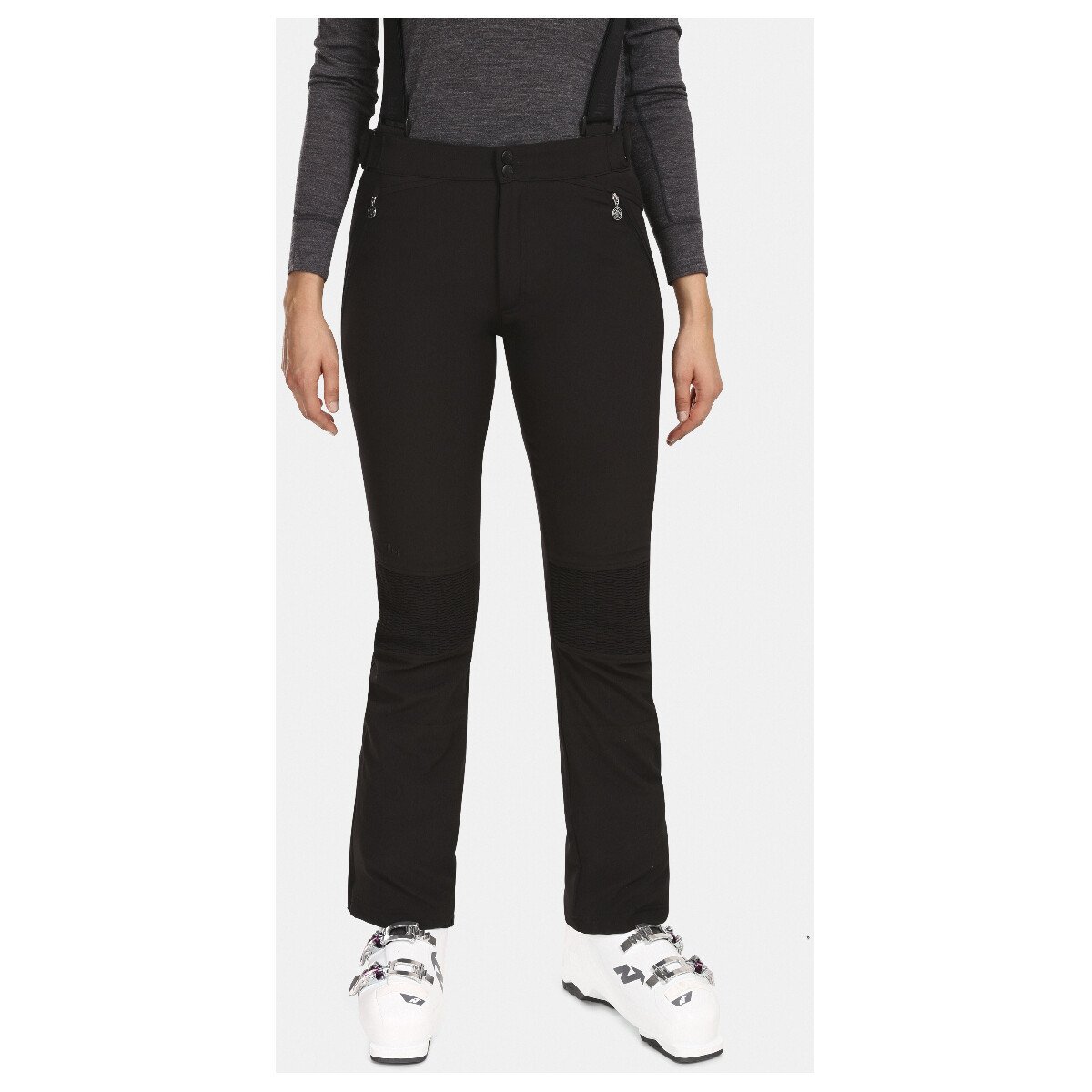 Kilpi  Dámské softshellové lyžařské kalhoty  DIONE-W  Černá