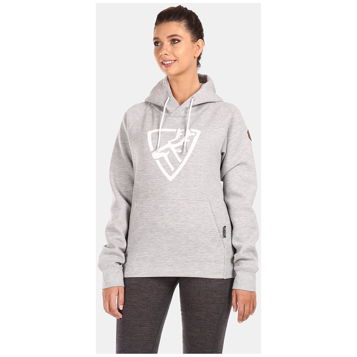Kilpi  Dámská bavlněná mikina  FJELA-W  Šedá