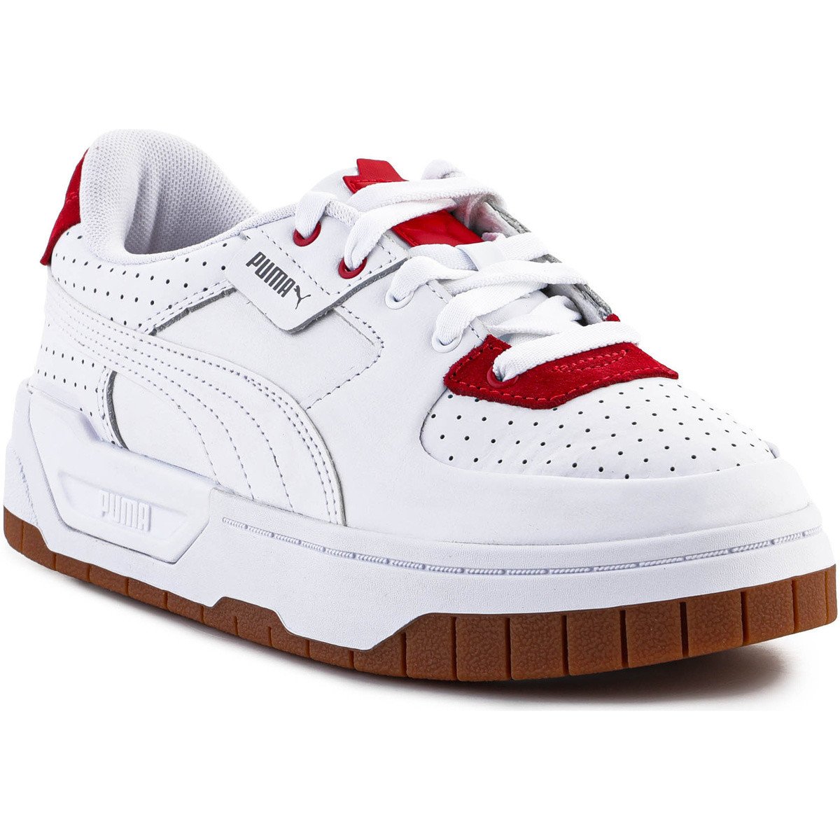 Puma  Cali Dream Heritage White / Gum / High Risk Red 384010-01  ruznobarevne