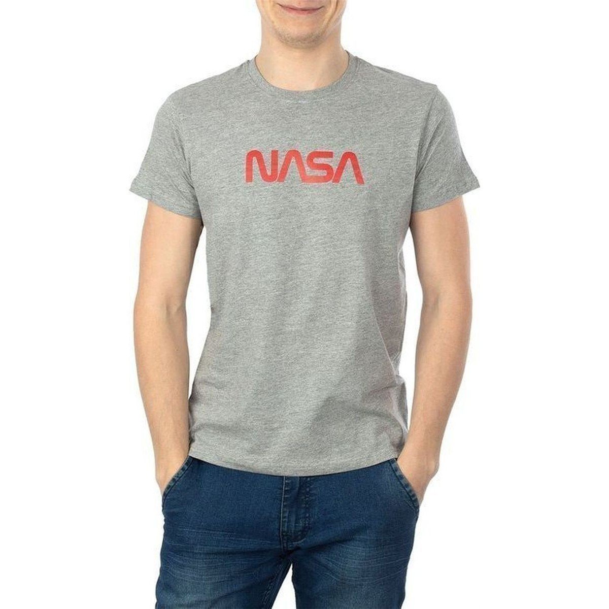 Nasa  BIG WORM O NECK  Šedá