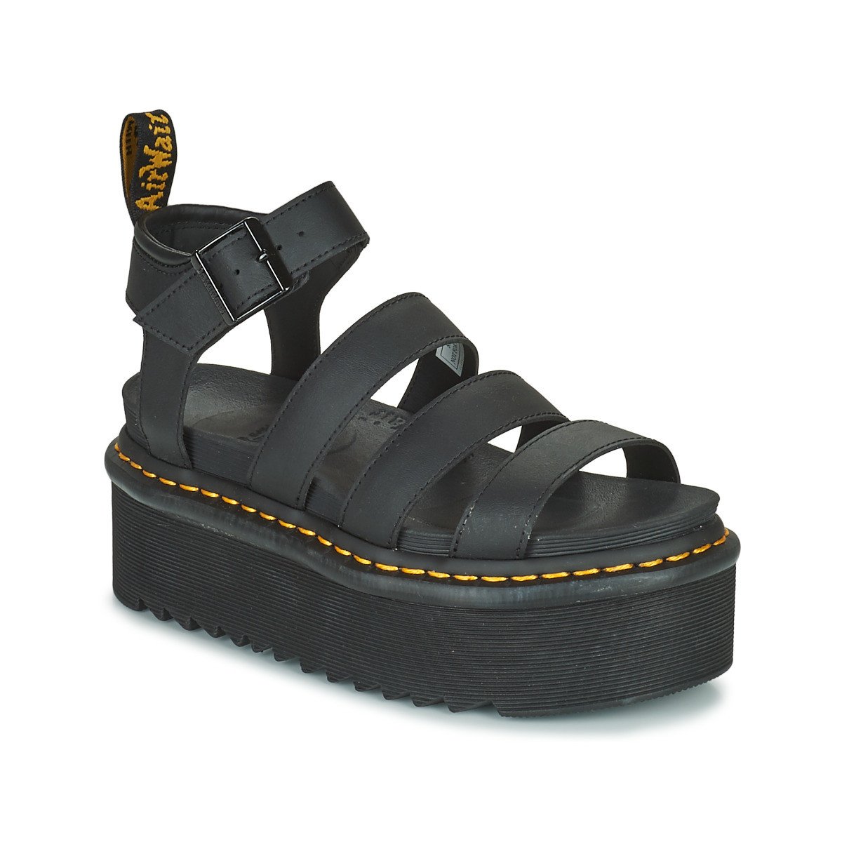 Dr. Martens  Blaire Quad Black Hydro  Černá