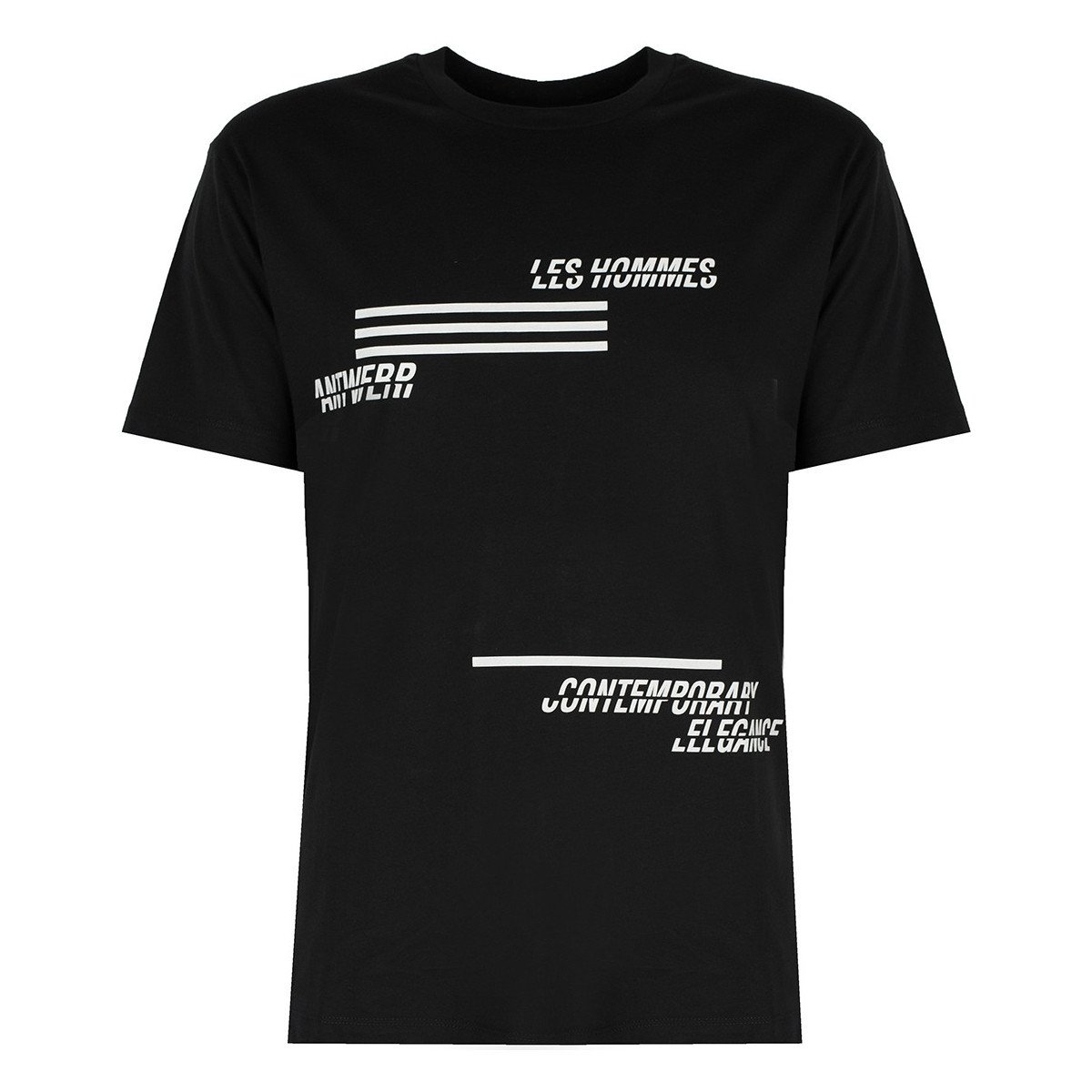 Les Hommes  LJT208-700P | Contemporary Elegance  Černá