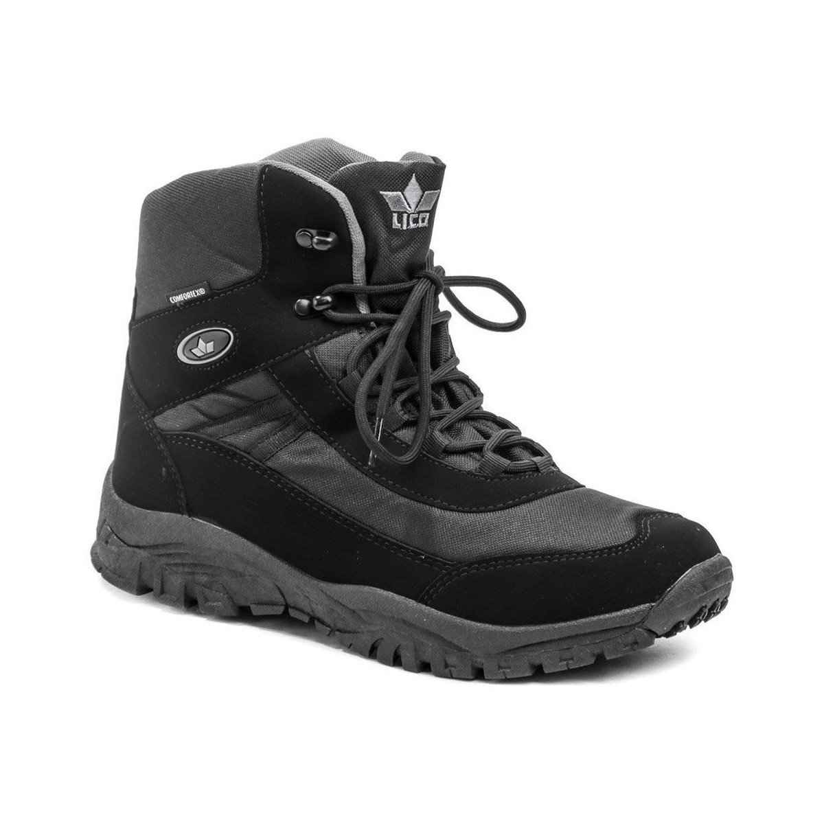 Lico  710187 Kenai černé pánské zimní boty  Černá