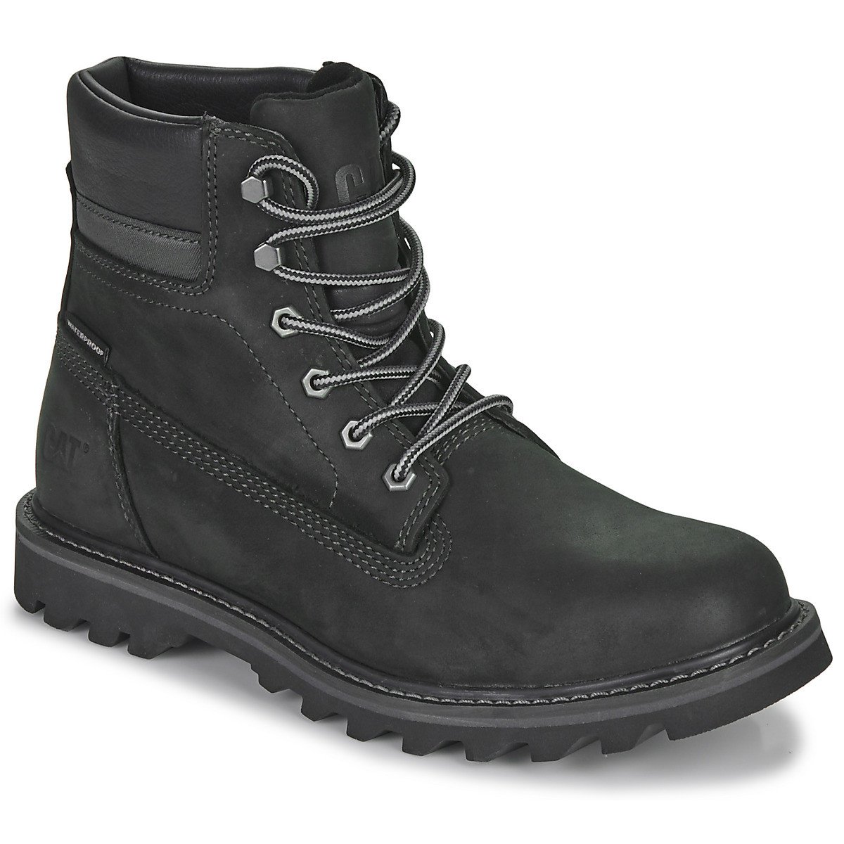 Caterpillar  DEPLETE WP LACE UP BOOT  Černá