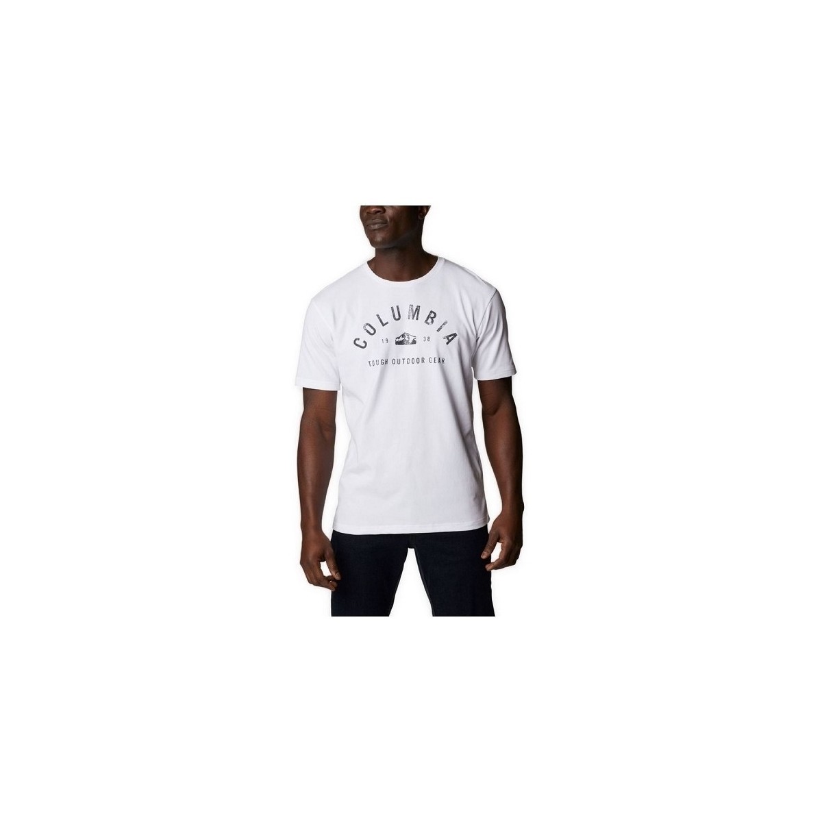 Columbia  M GRAPHIC SS TEE BLANC  Bílá