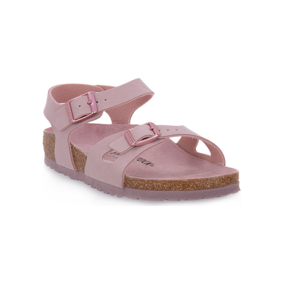 Birkenstock  RIO KIDS LAVANDER BLUSH CALZ S  Šedá