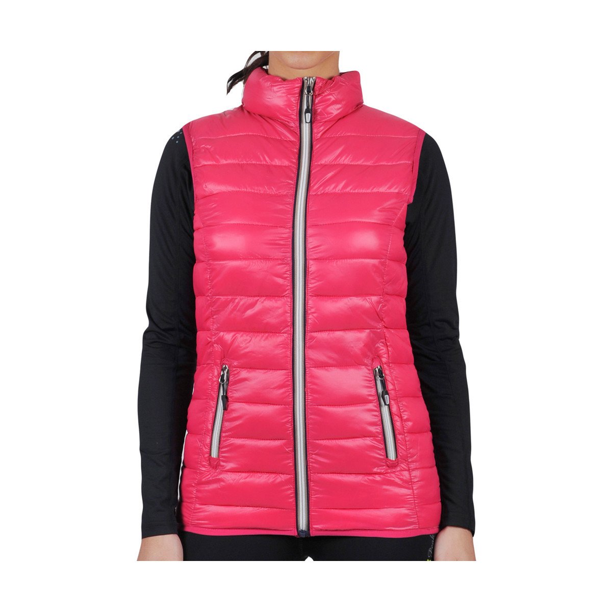 Peak Mountain  Doudoune fine sans manches femme ACOTA  Růžová