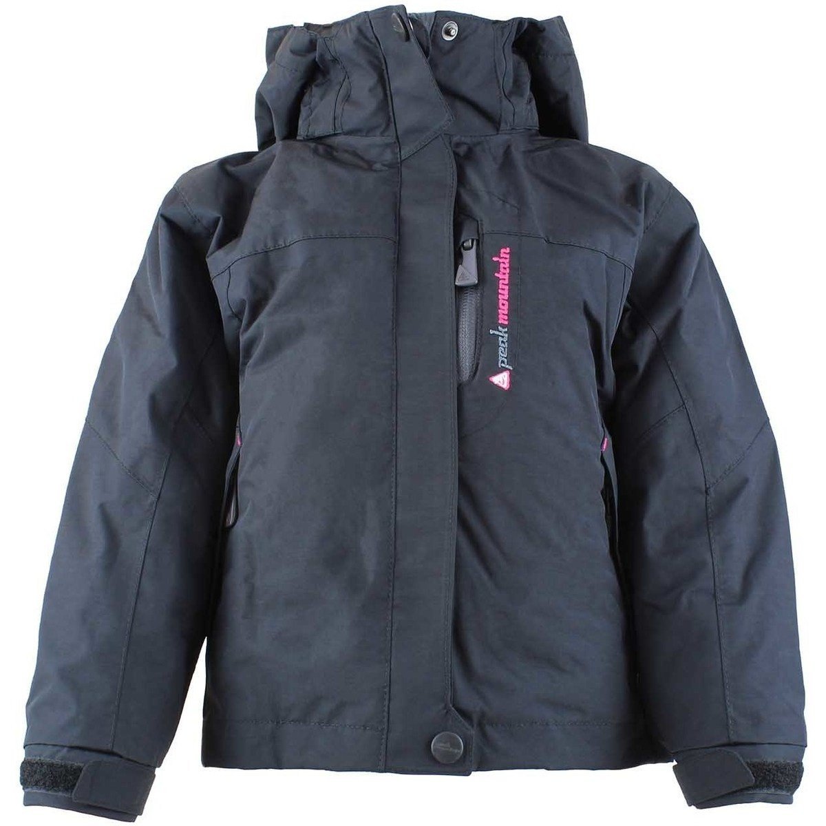 Peak Mountain  Blouson de ski fille 3 en 1 fille FACIONO  Černá