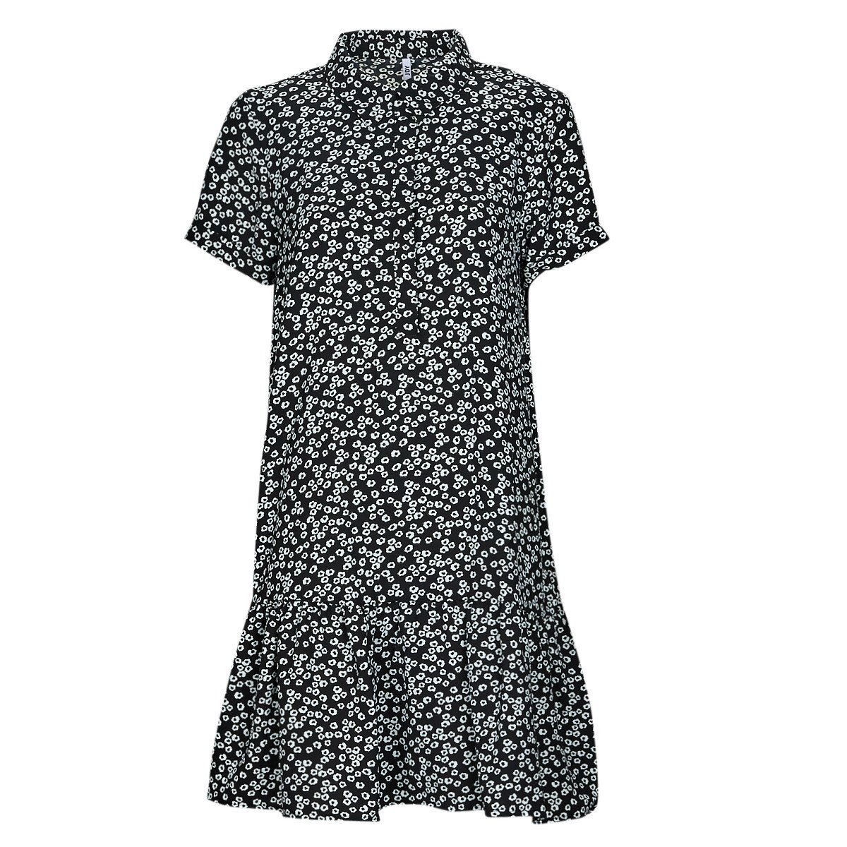 JDY  JDYLION S/S PLACKET DRESS  ruznobarevne