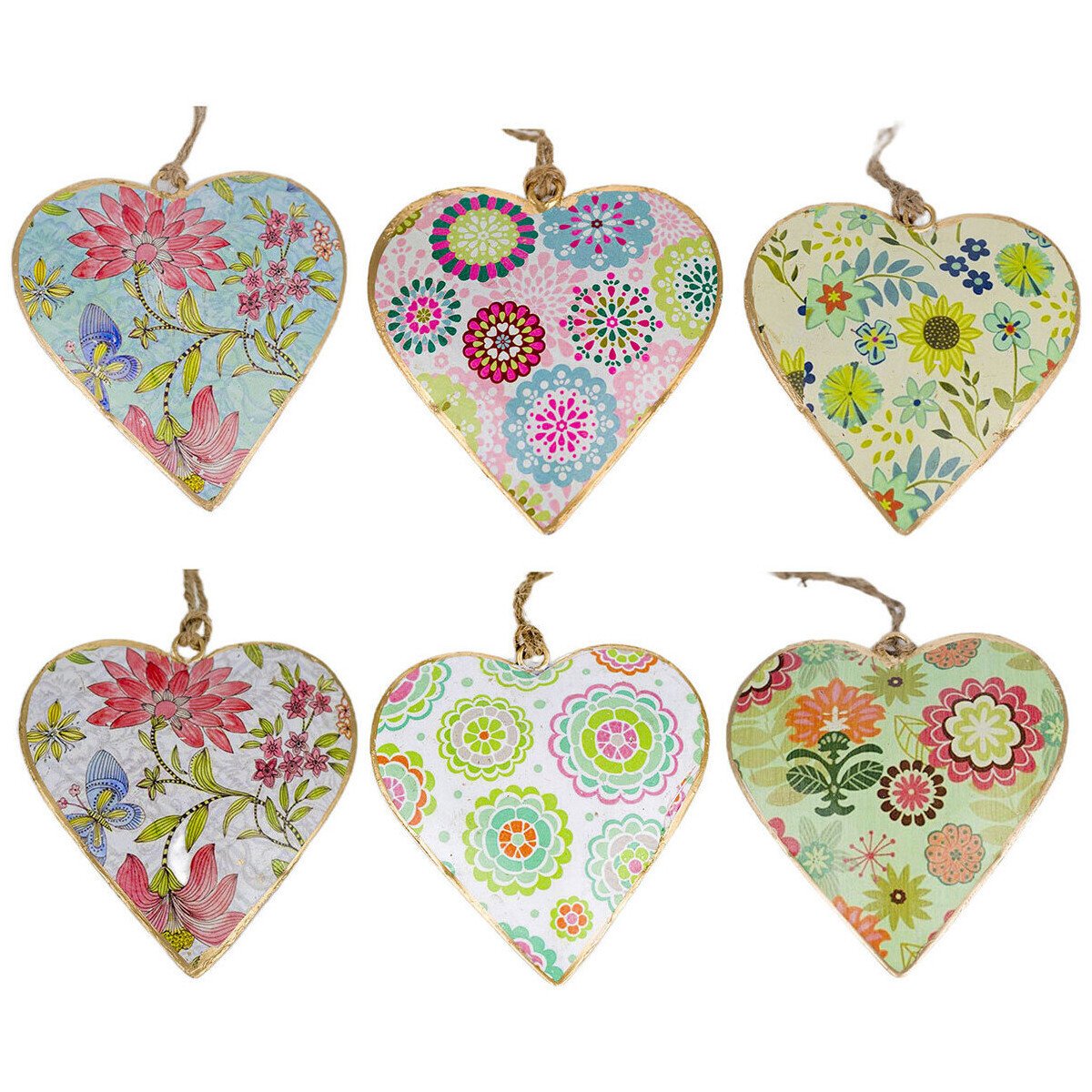 Signes Grimalt  Hanging Hearts 6 Uni.  Zelená