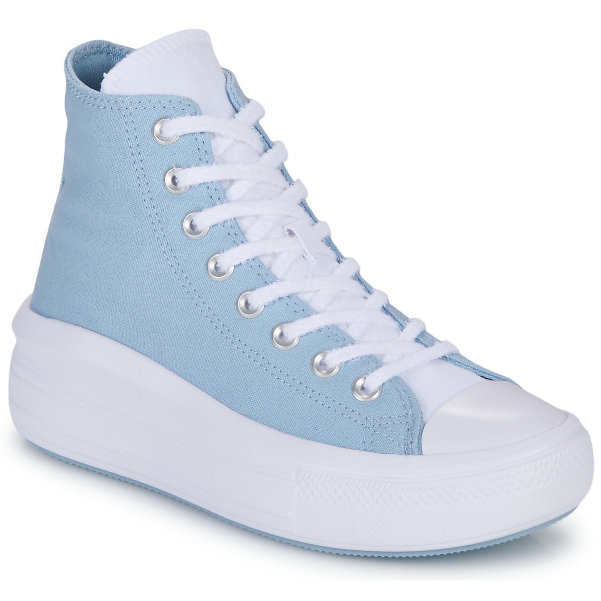Converse  CHUCK TAYLOR ALL STAR MOVE CX PLATFORM HI  Modrá