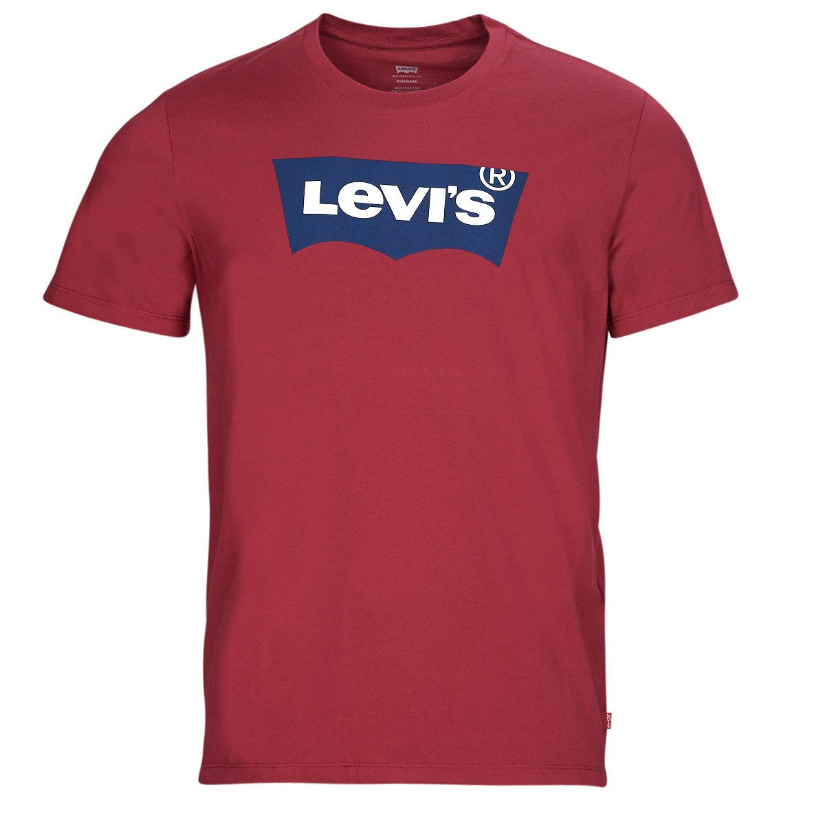 Levis  GRAPHIC CREWNECK TEE  Bordó