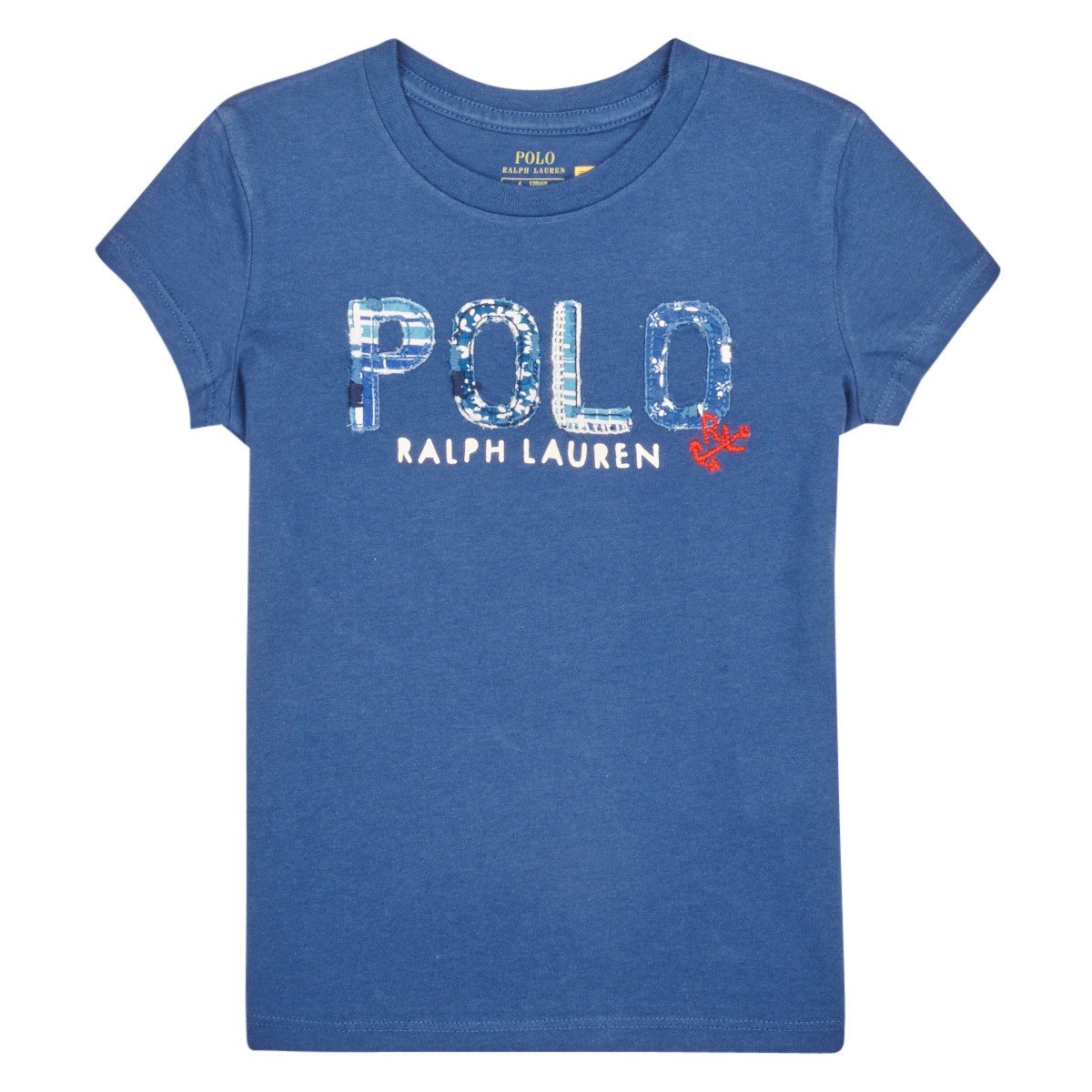 Polo Ralph Lauren  SS POLO TEE-KNIT SHIRTS-T-SHIRT  Modrá