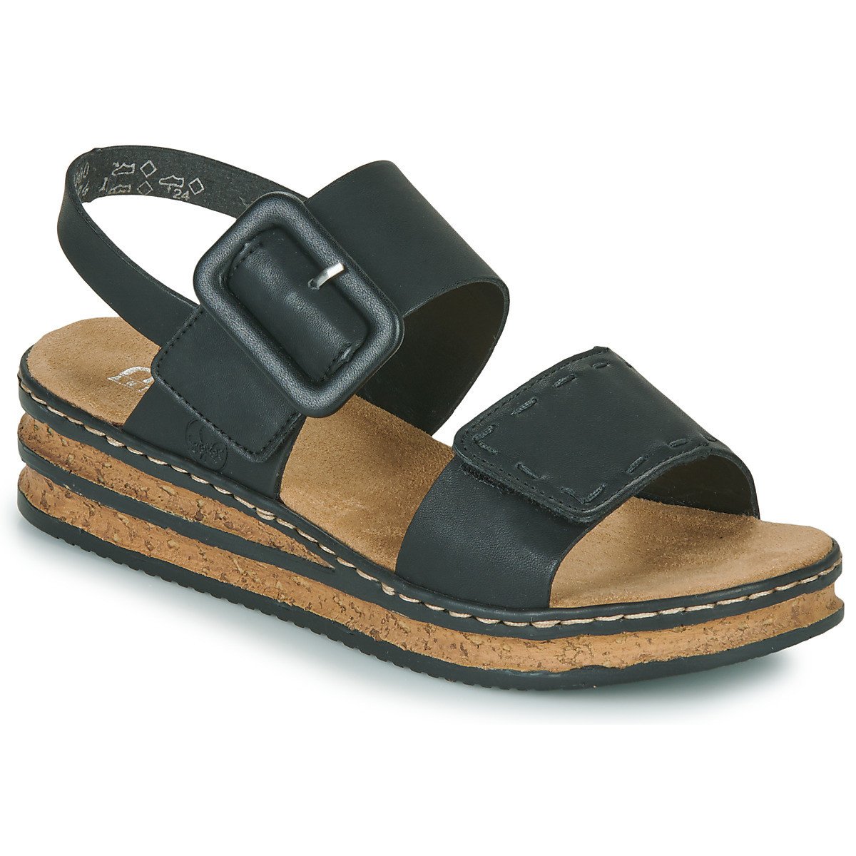 Rieker  62950-00  Černá