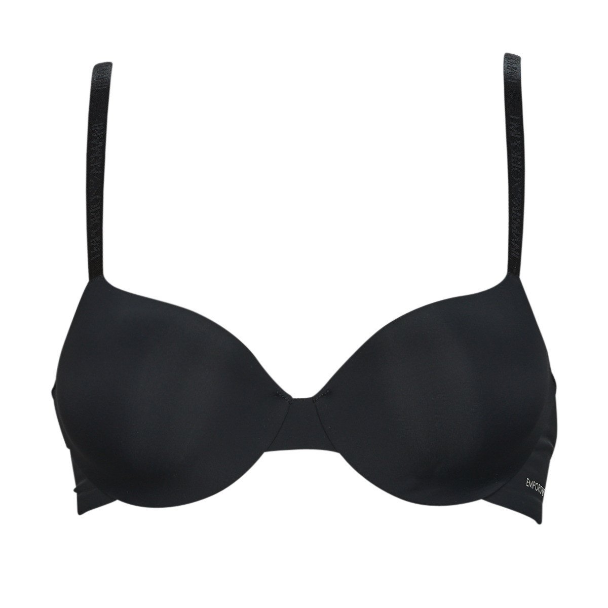 Emporio Armani  INVISIBLE BRA 2LOOP  Černá