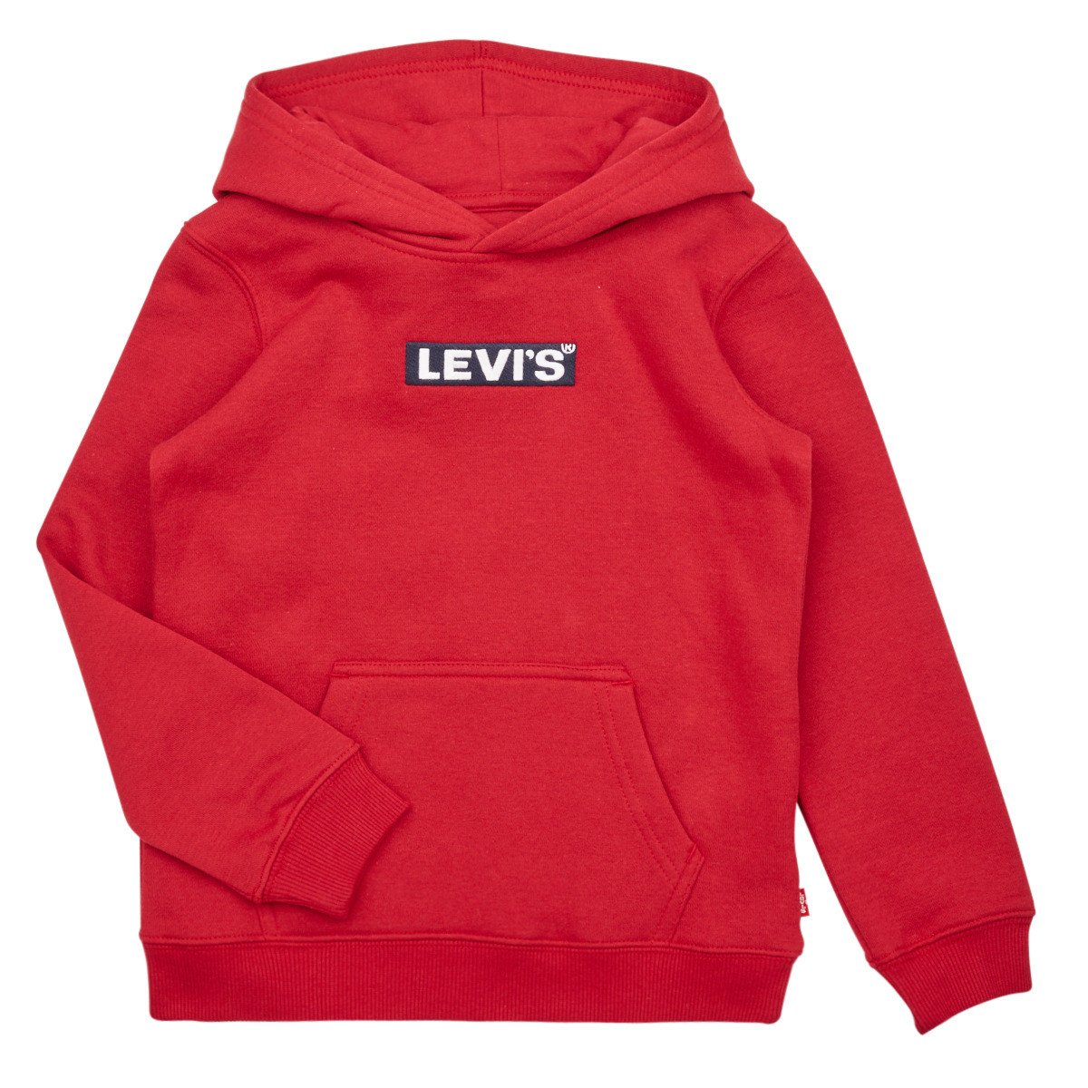 Levis  LVN BOXTAB PULLOVER HOODIE  Červená