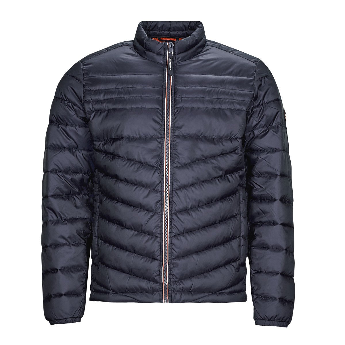 Jack & Jones  JJEFLY PUFFER COLLAR  Tmavě modrá