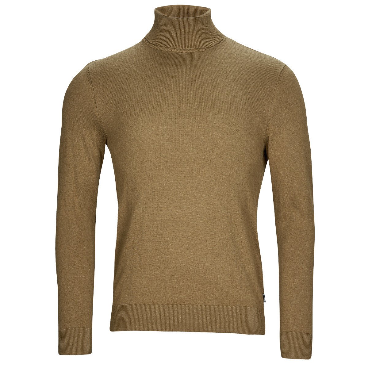 Jack & Jones  JJEEMIL KNIT ROLL NECK  Béžová