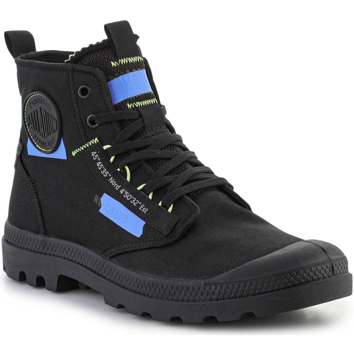 Palladium  Pampa HI Re-Craft Black/Blue 77220-005-M  Černá