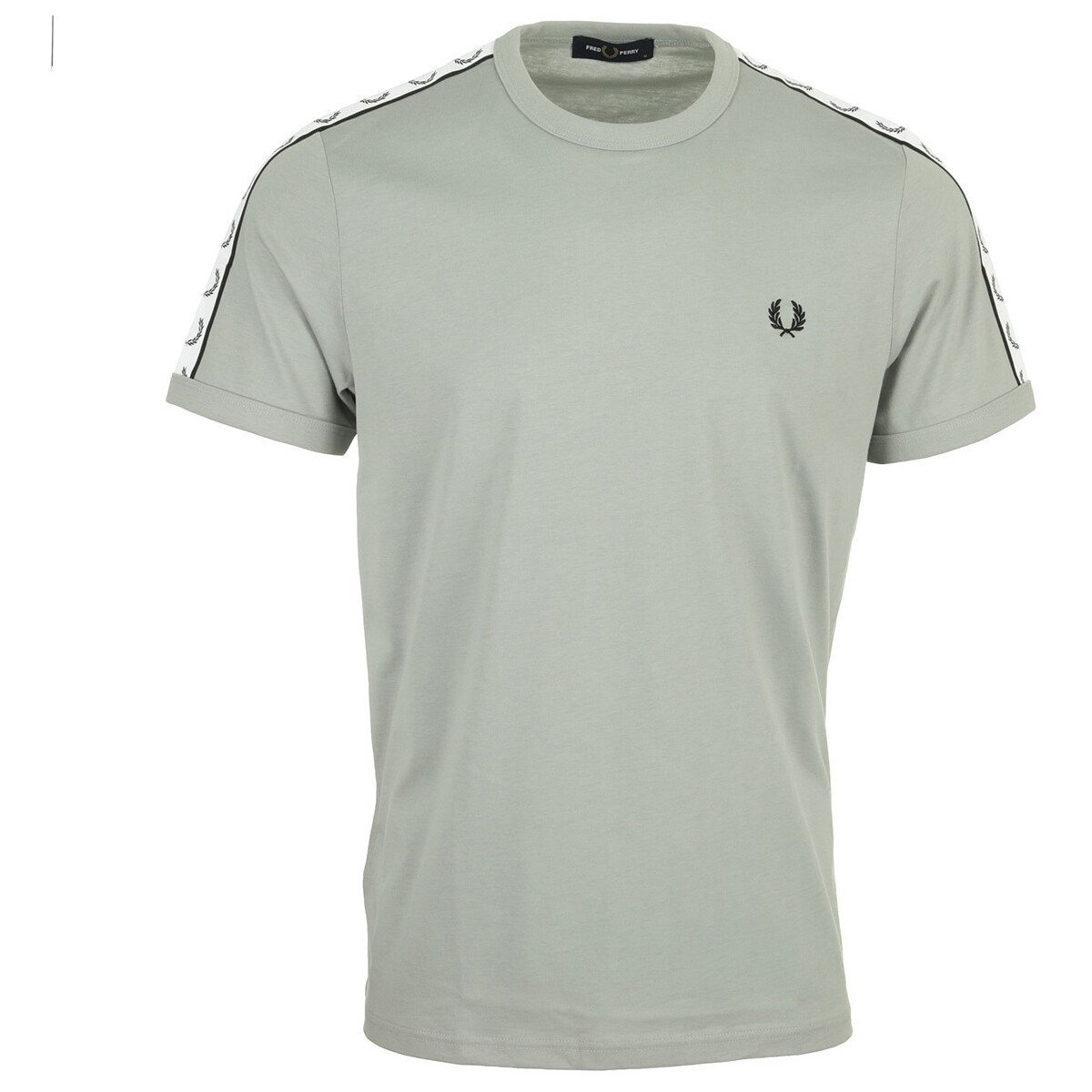 Fred Perry  Taped Ringer Tee-Shirt  Šedá