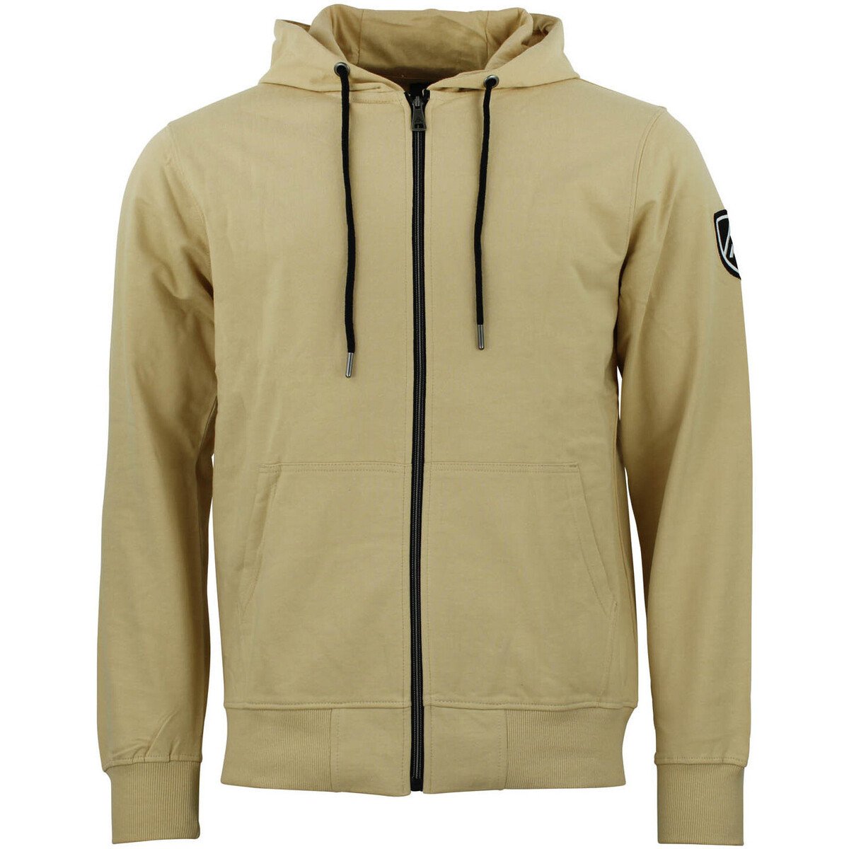 Peak Mountain  Sweat zippé à capuche homme CAGE  Béžová