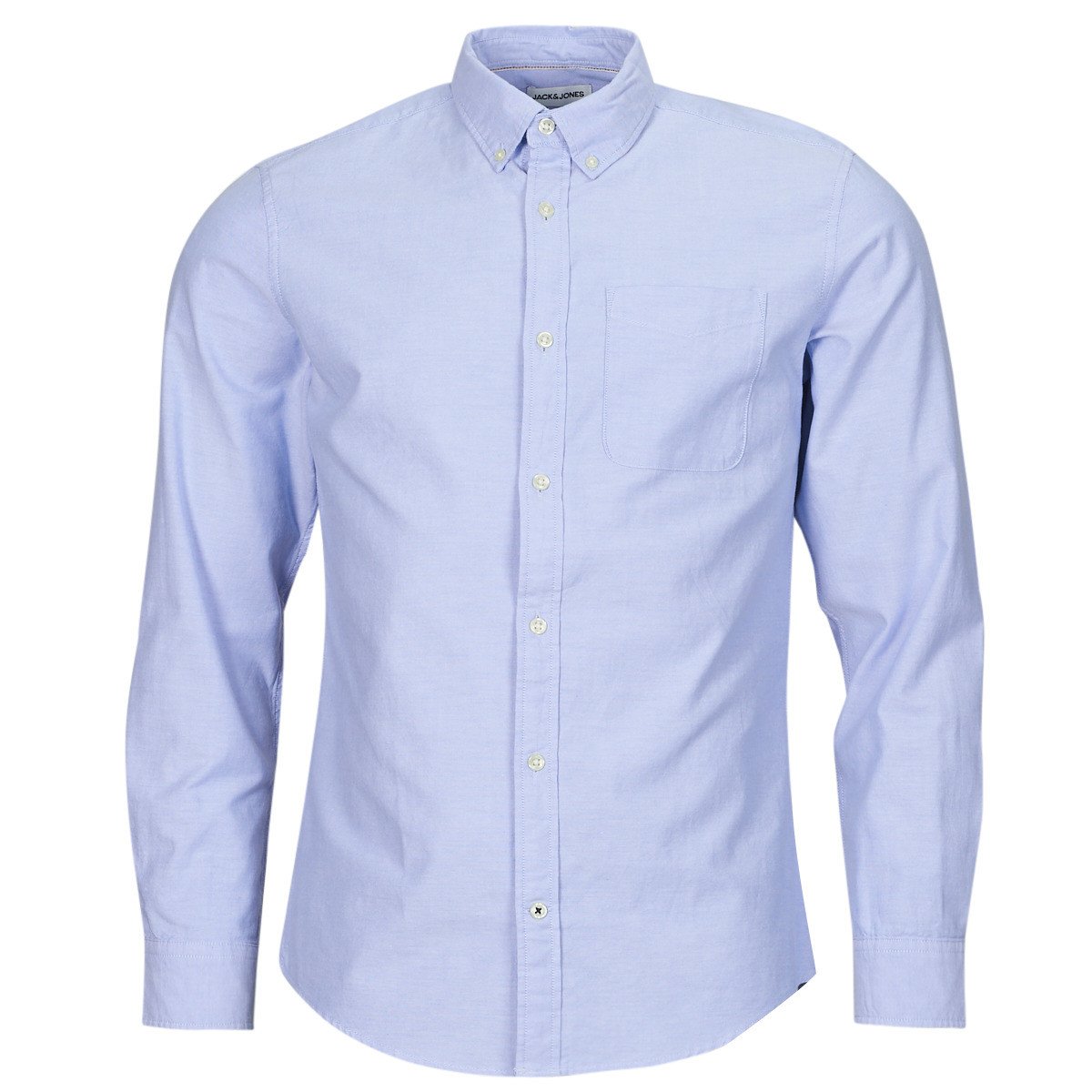 Jack & Jones  JJEOXFORD SHIRT LS  Modrá