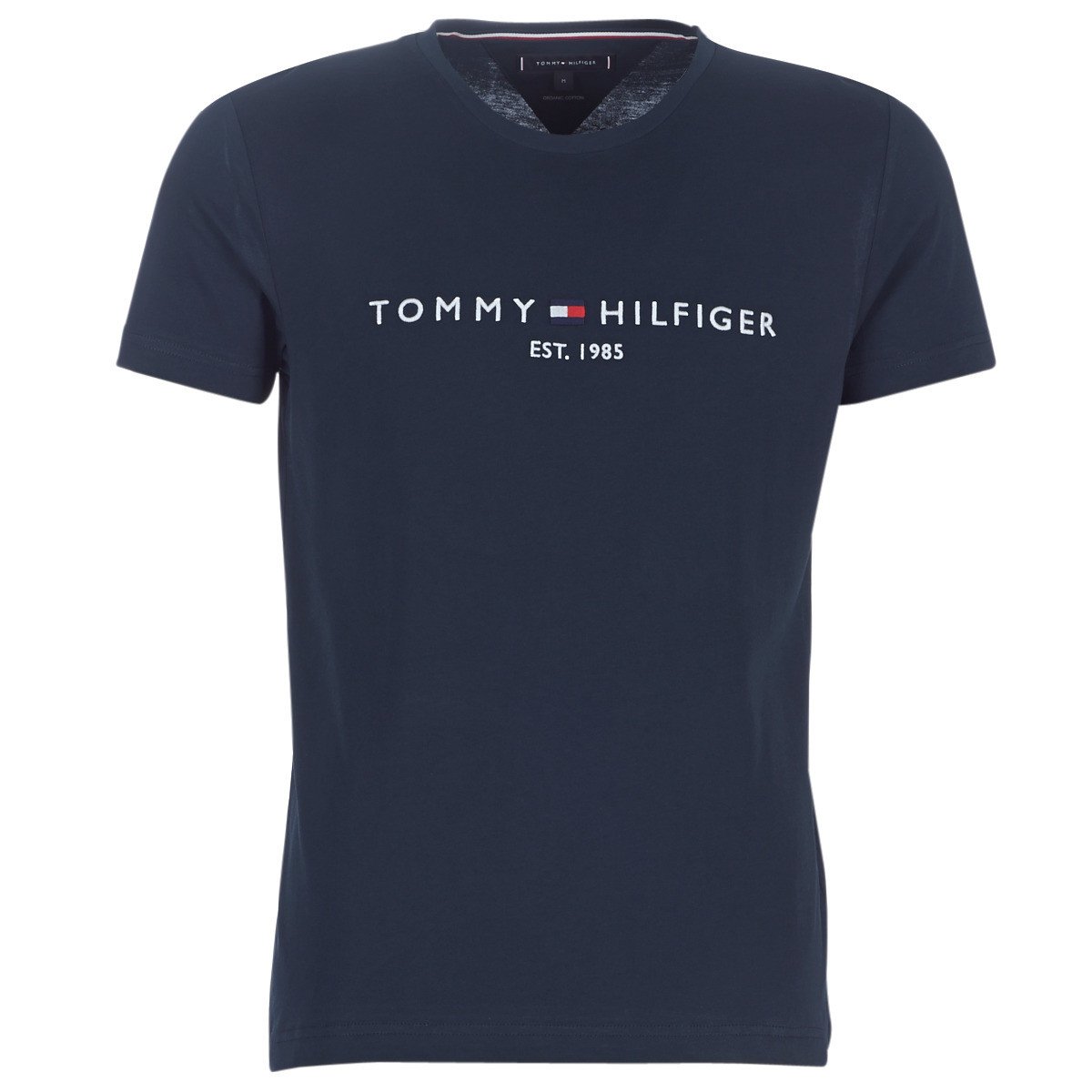 Tommy Hilfiger  TOMMY FLAG HILFIGER TEE  Tmavě modrá