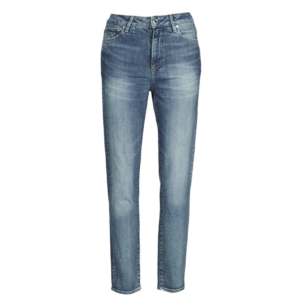 G-Star Raw  3301 HIGH STRAIGHT 90'S ANKLE WMN  Modrá