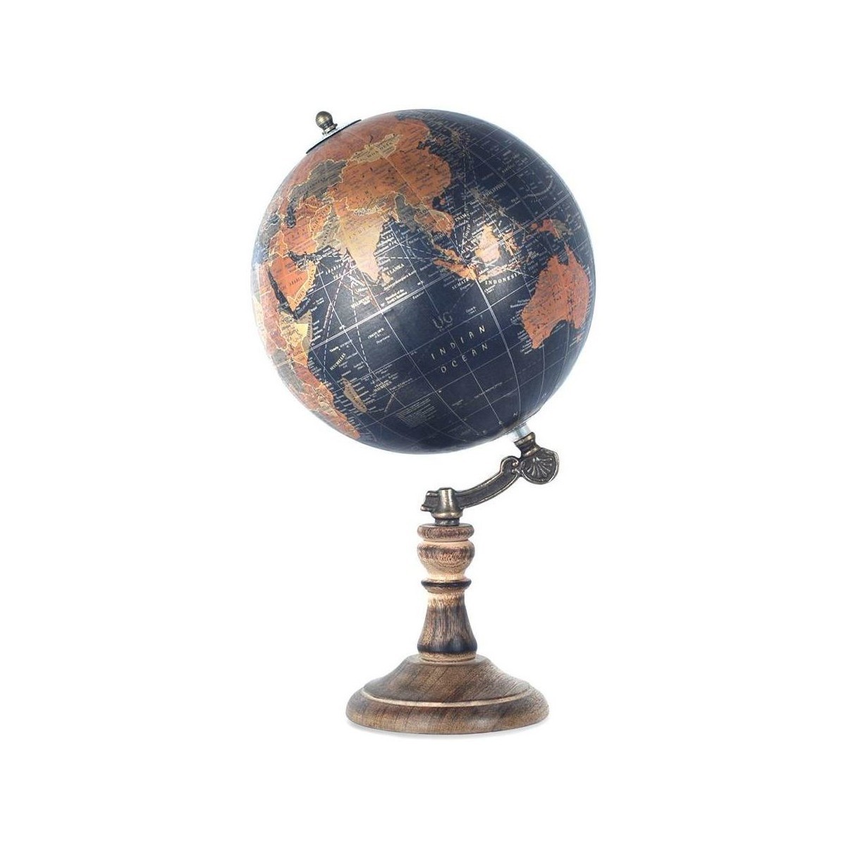 Signes Grimalt  Globe World Black 20 Cm  ruznobarevne