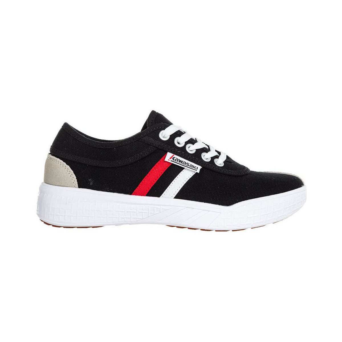 Kawasaki  Leap Retro Canvas Shoe K212325 1001 Black  Černá