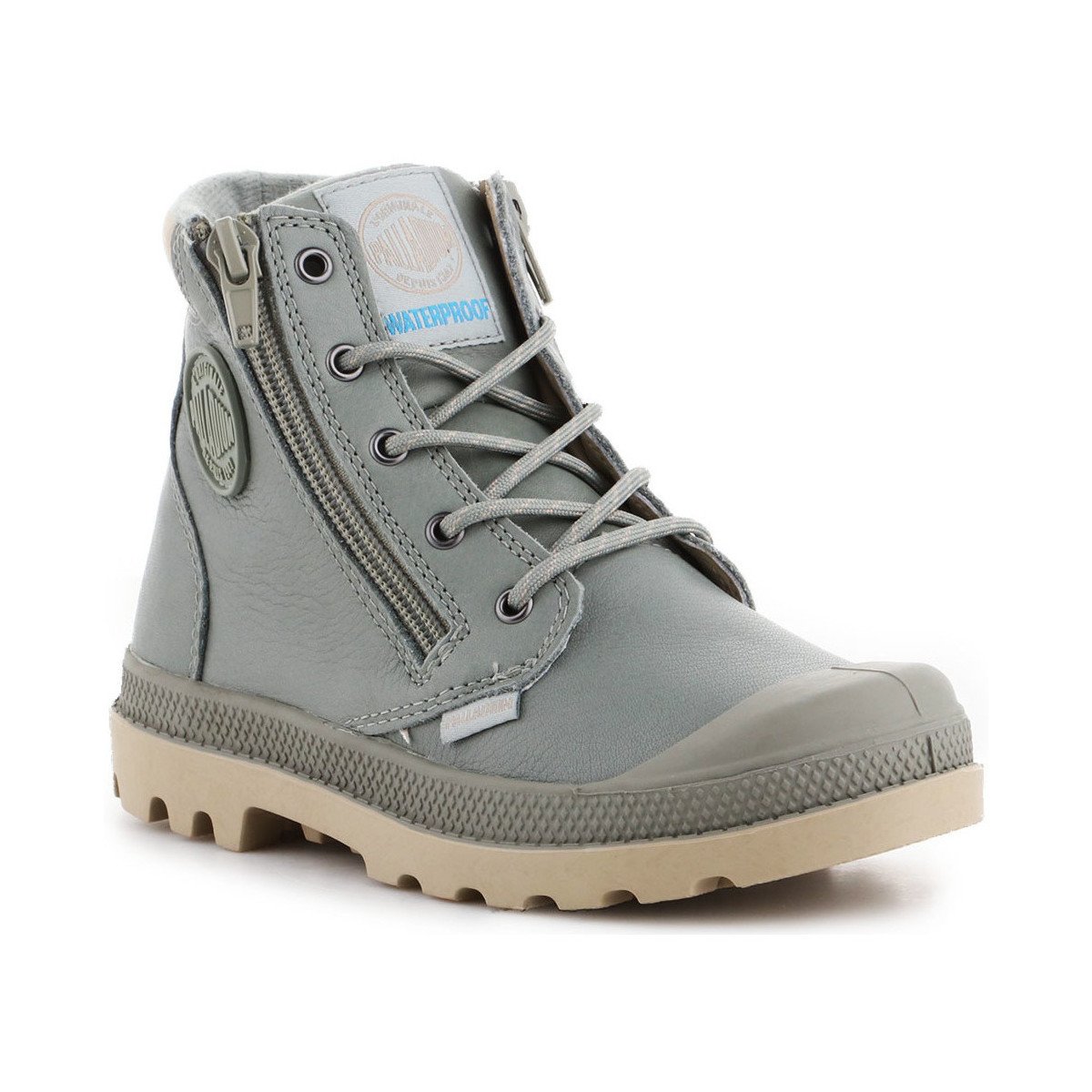 Palladium  Pampa Hi Cuff WP K 53476-344-M  Šedá