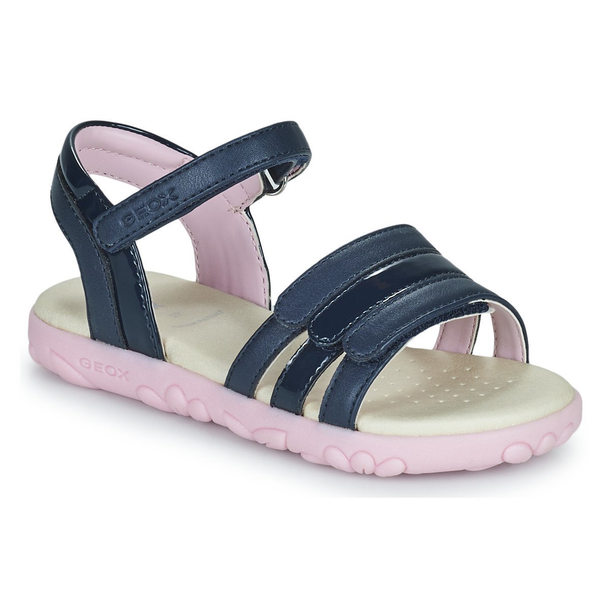 Geox  J SANDAL HAITI GIRL  Tmavě modrá