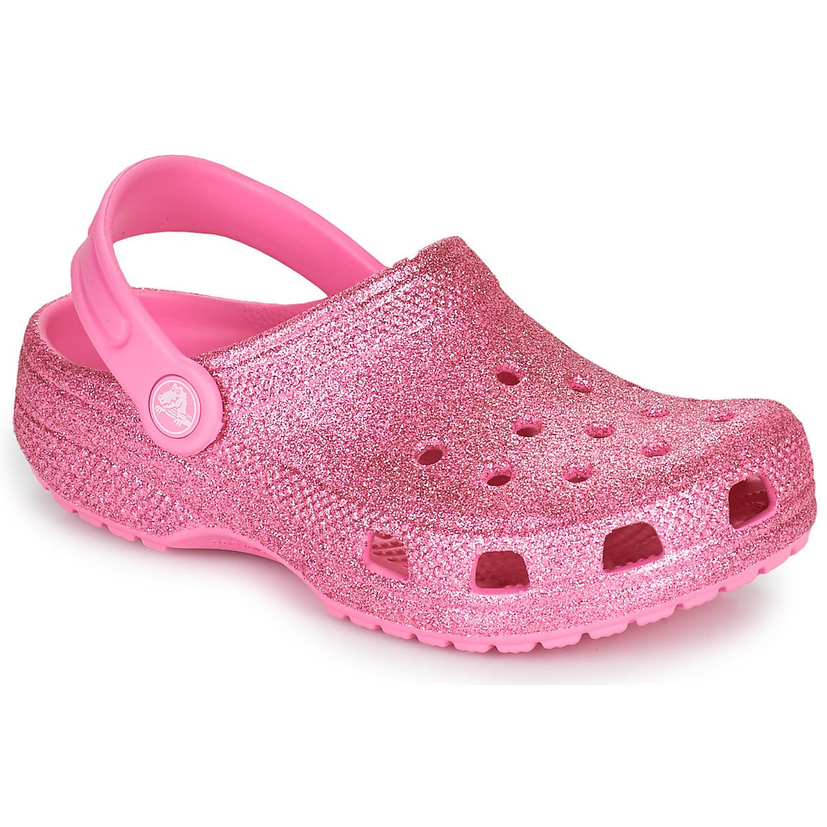 Crocs  CLASSIC GLITTER CLOG K  Růžová