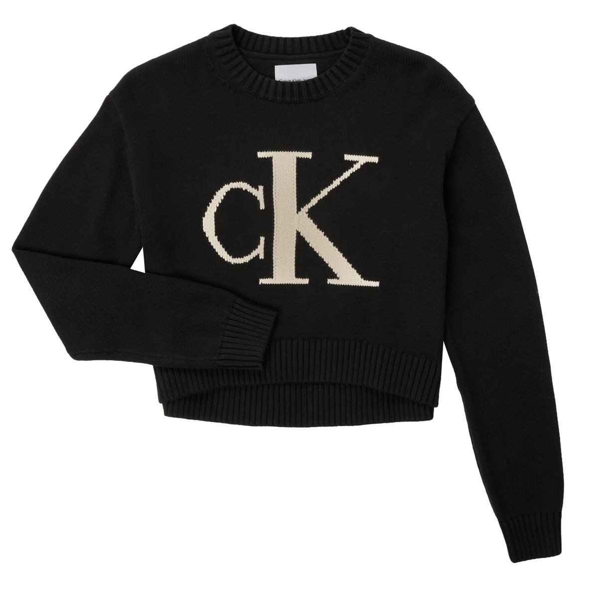 Calvin Klein Jeans  MONOGRAM SWEATER  Černá