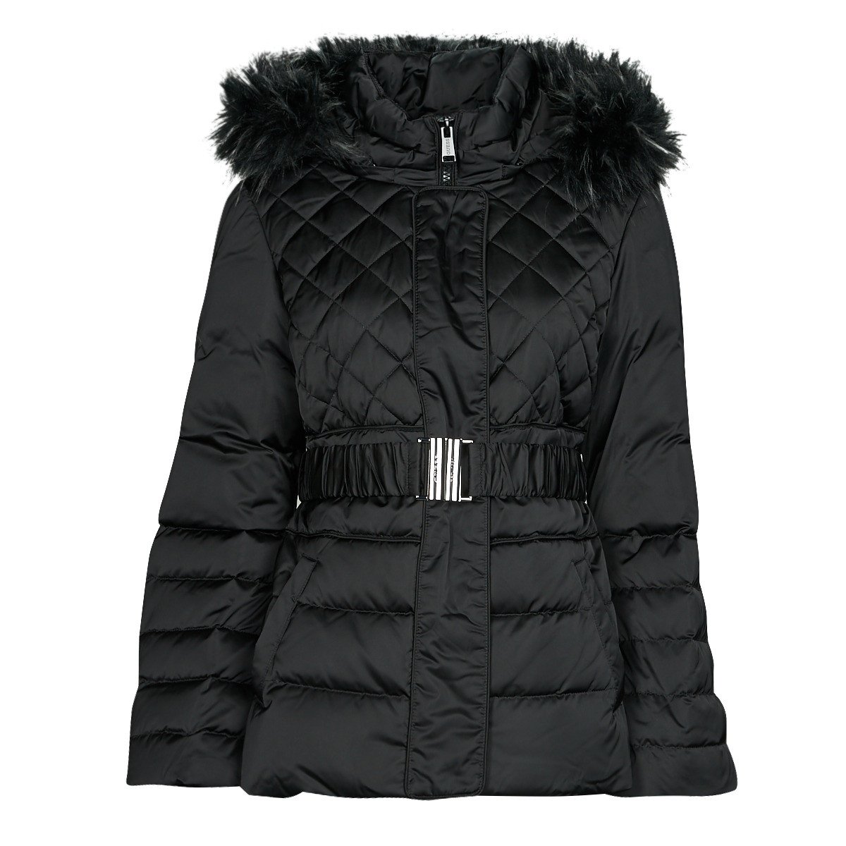 Guess  LAURIE DOWN JACKET  Černá
