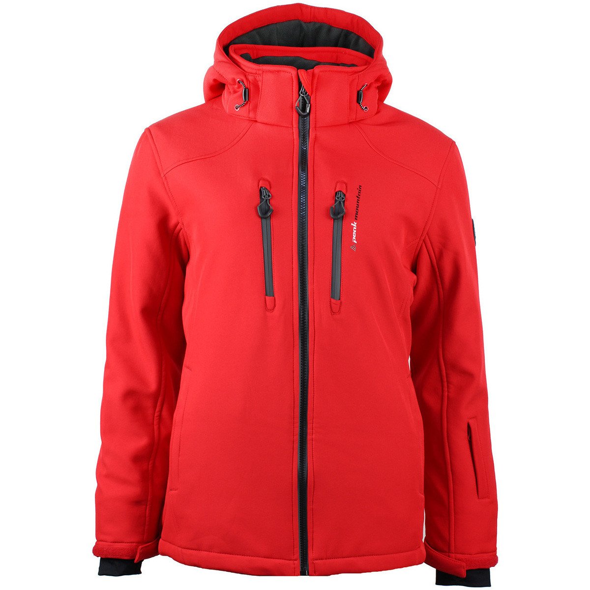 Peak Mountain  Blouson softshell femme ANADI  Červená