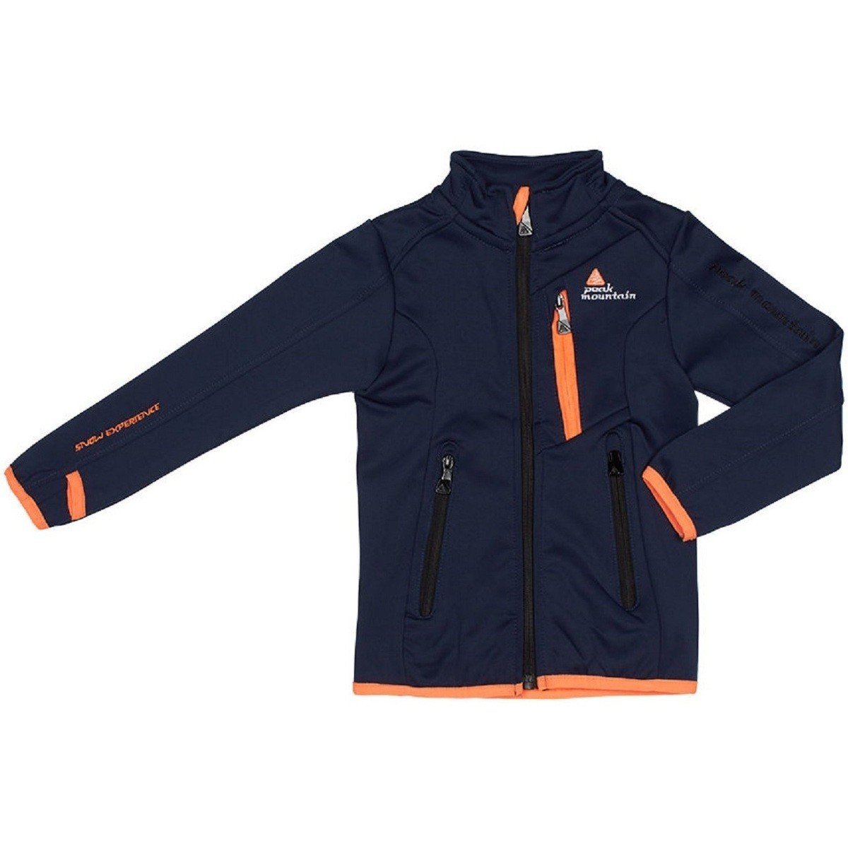 Peak Mountain  Blouson polarshell garçon ECLIMATE  Tmavě modrá