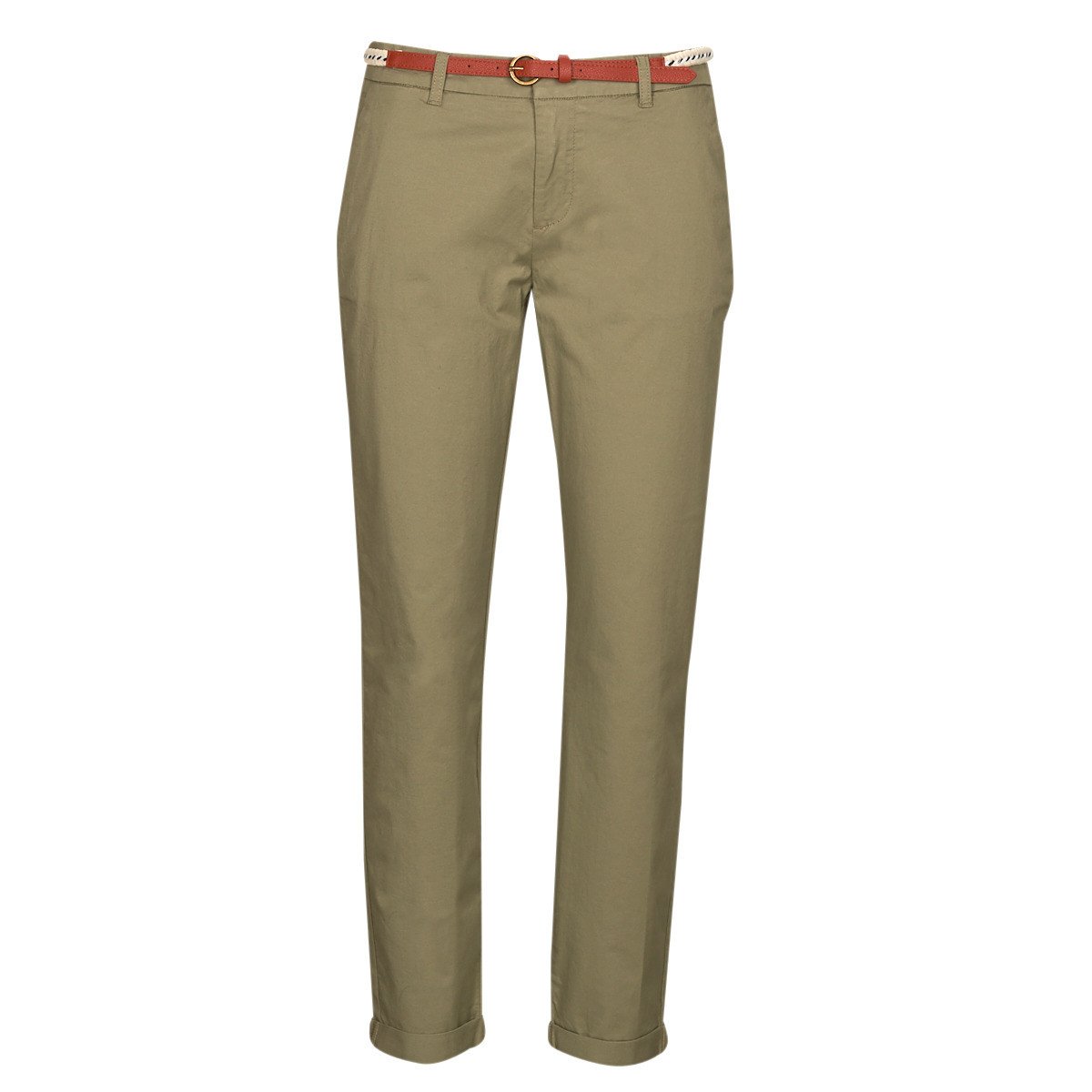 Only  ONLBIANA COTTON BELT CHINO CC PNT  Khaki