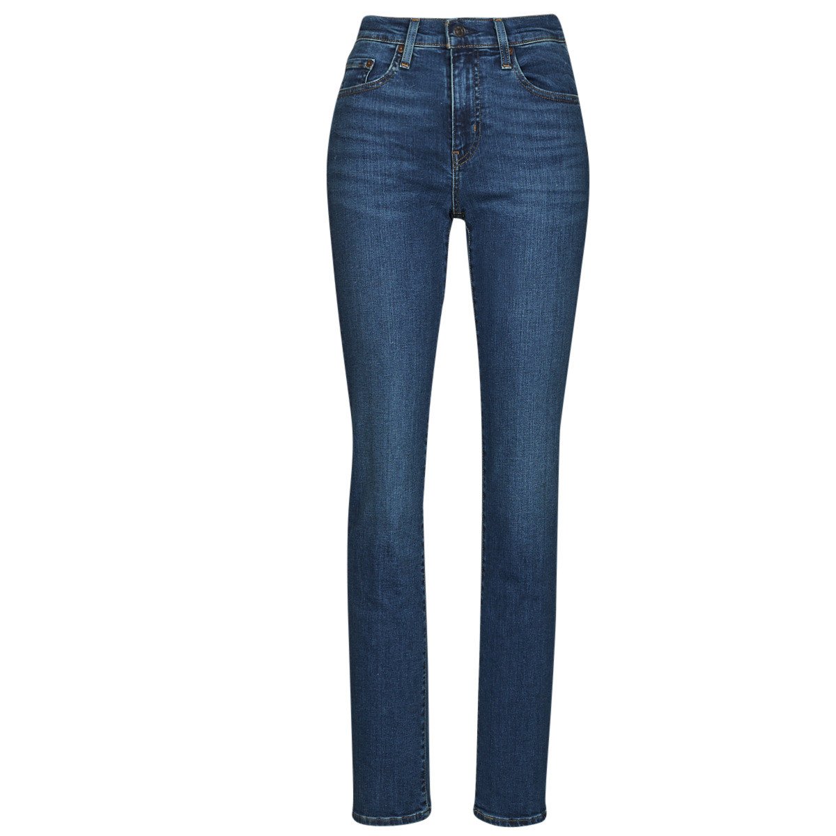 Levis  724 HIGH RISE STRAIGHT  Tmavě modrá