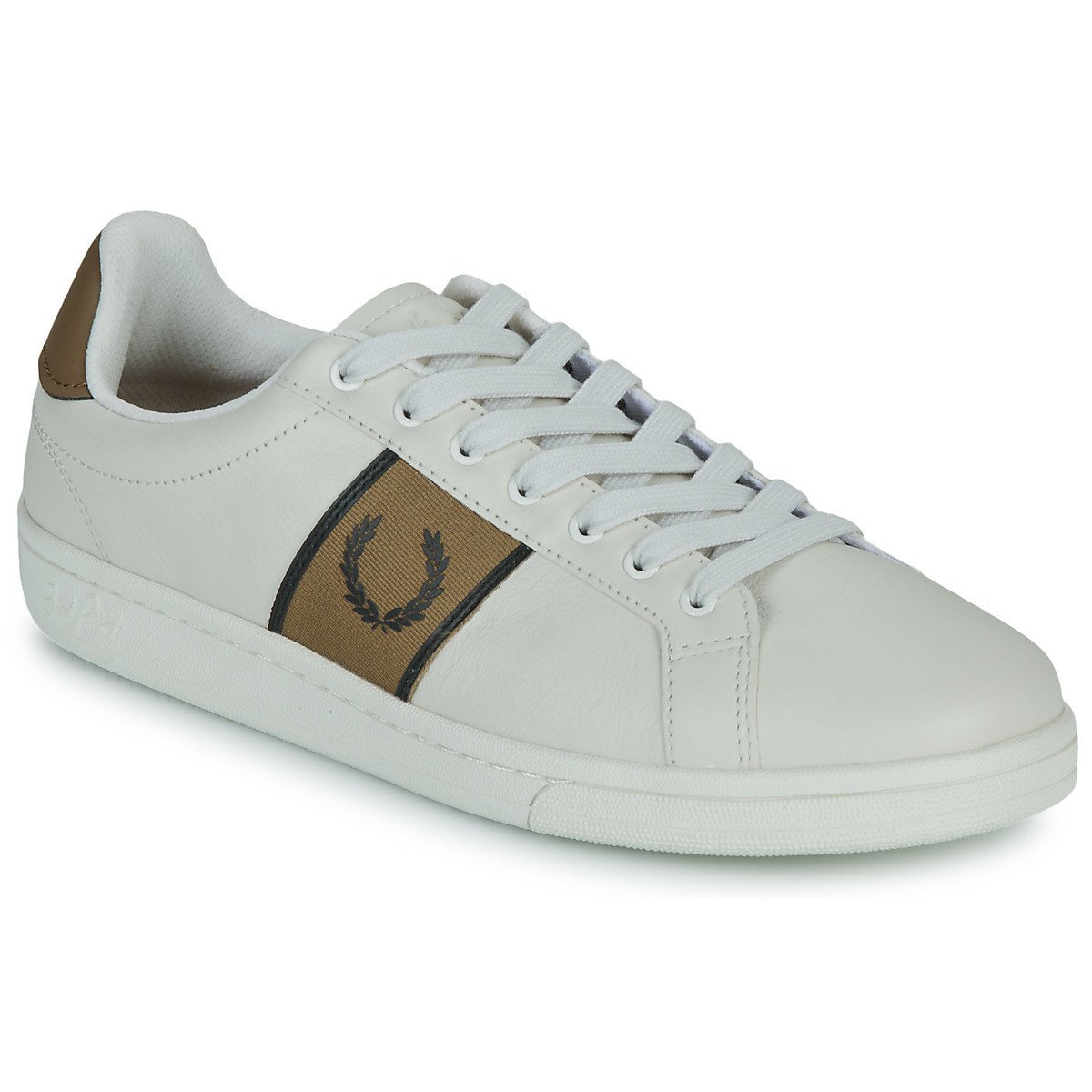 Fred Perry  B721 LEATHER  Béžová