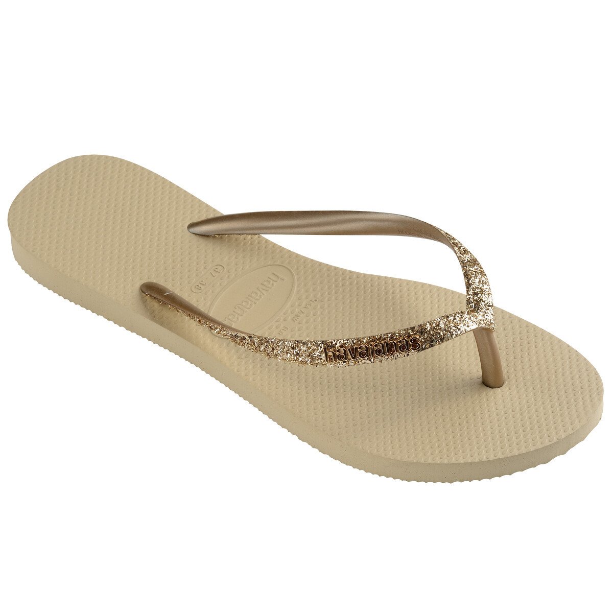 Havaianas  SLIM GLITTER II  Zlatá