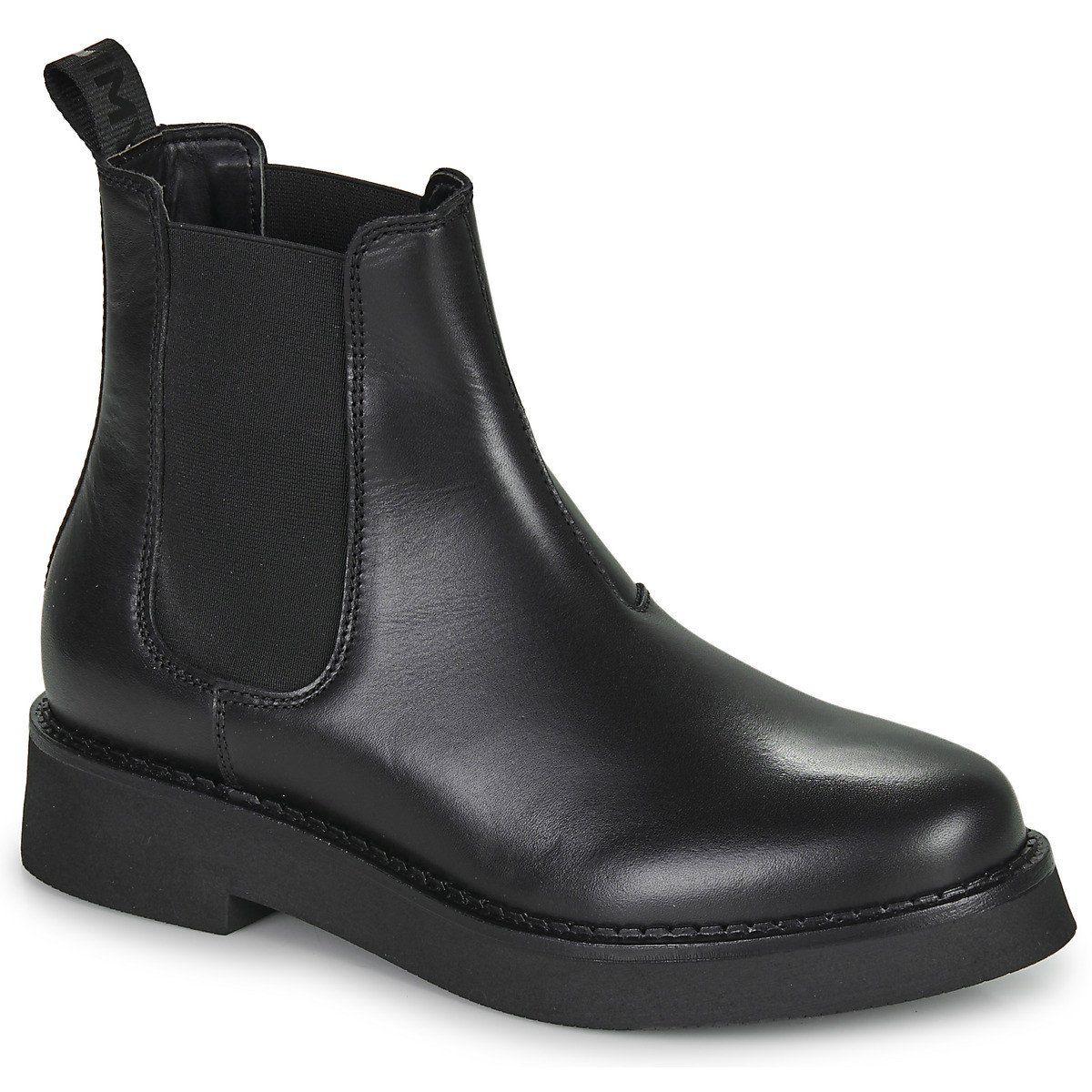 Tommy Jeans  TJW CHELSEA FLAT BOOT  Černá