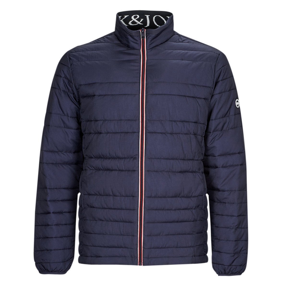 Jack & Jones  JJSANTO PUFFER JACKET  Tmavě modrá