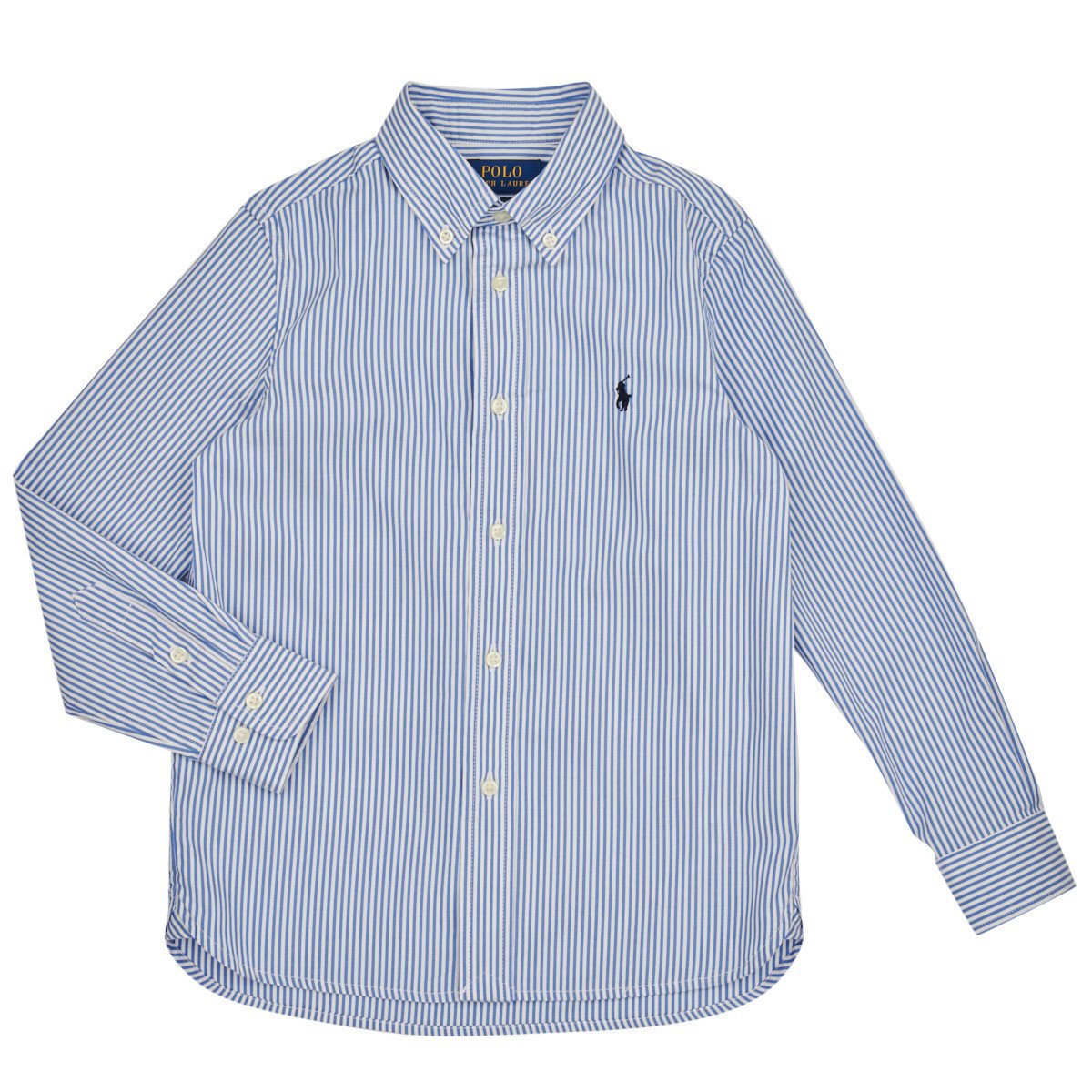 Polo Ralph Lauren  SLIM FIT-TOPS-SHIRT  Modrá