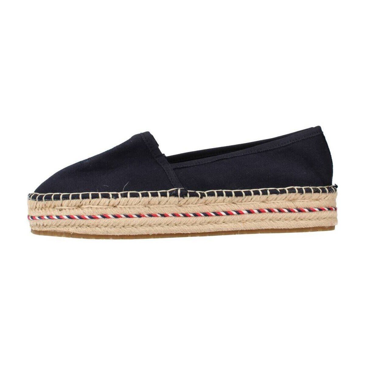 Tommy Hilfiger  TH EMBROIDERED FLATFORM  Bílá