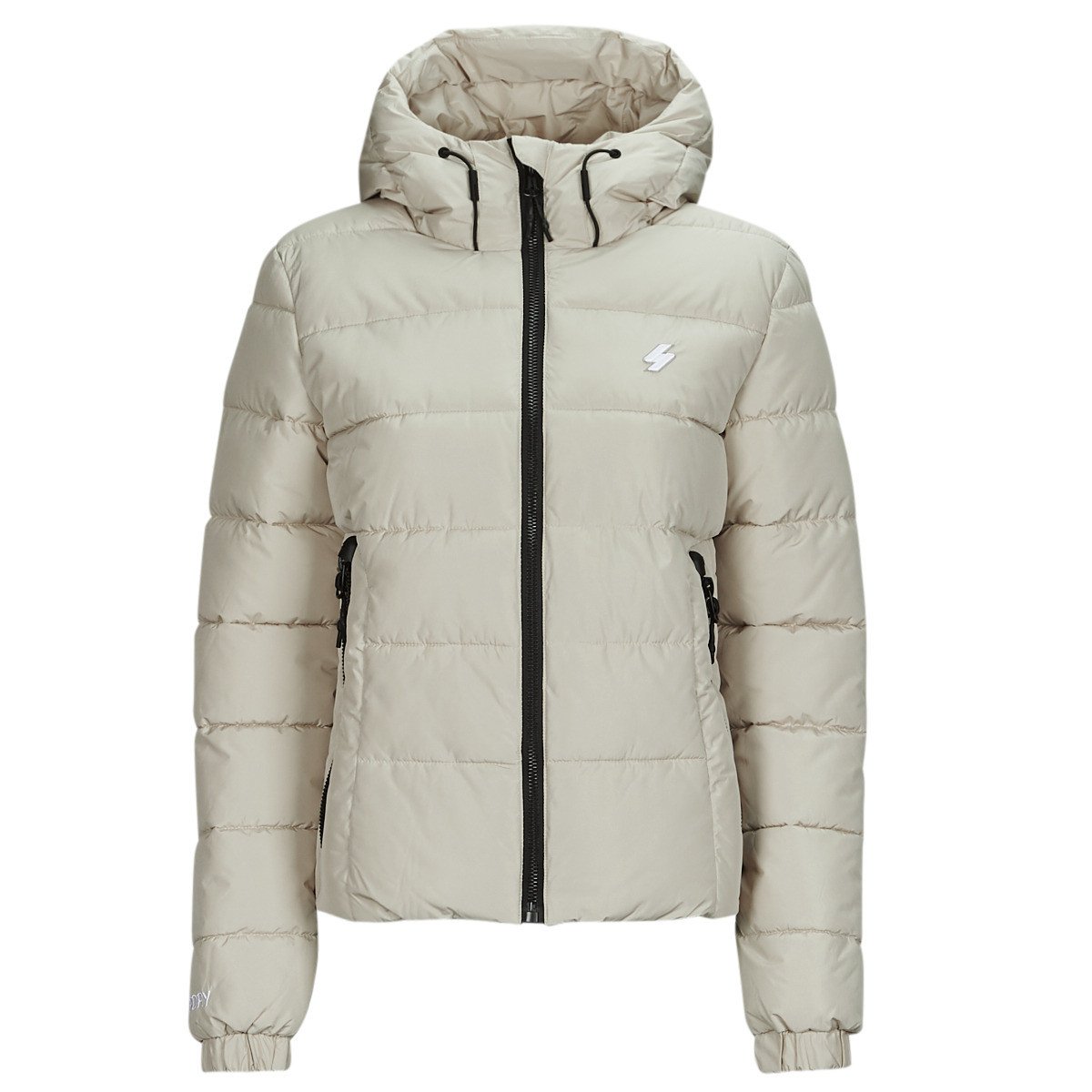 Superdry  HOODED SPIRIT SPORTS PUFFER  Béžová