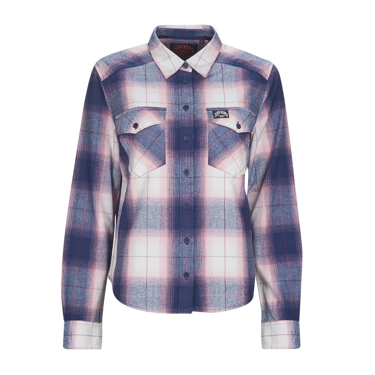 Superdry  LUMBERJACK CHECK FLANNEL SHIRT  ruznobarevne