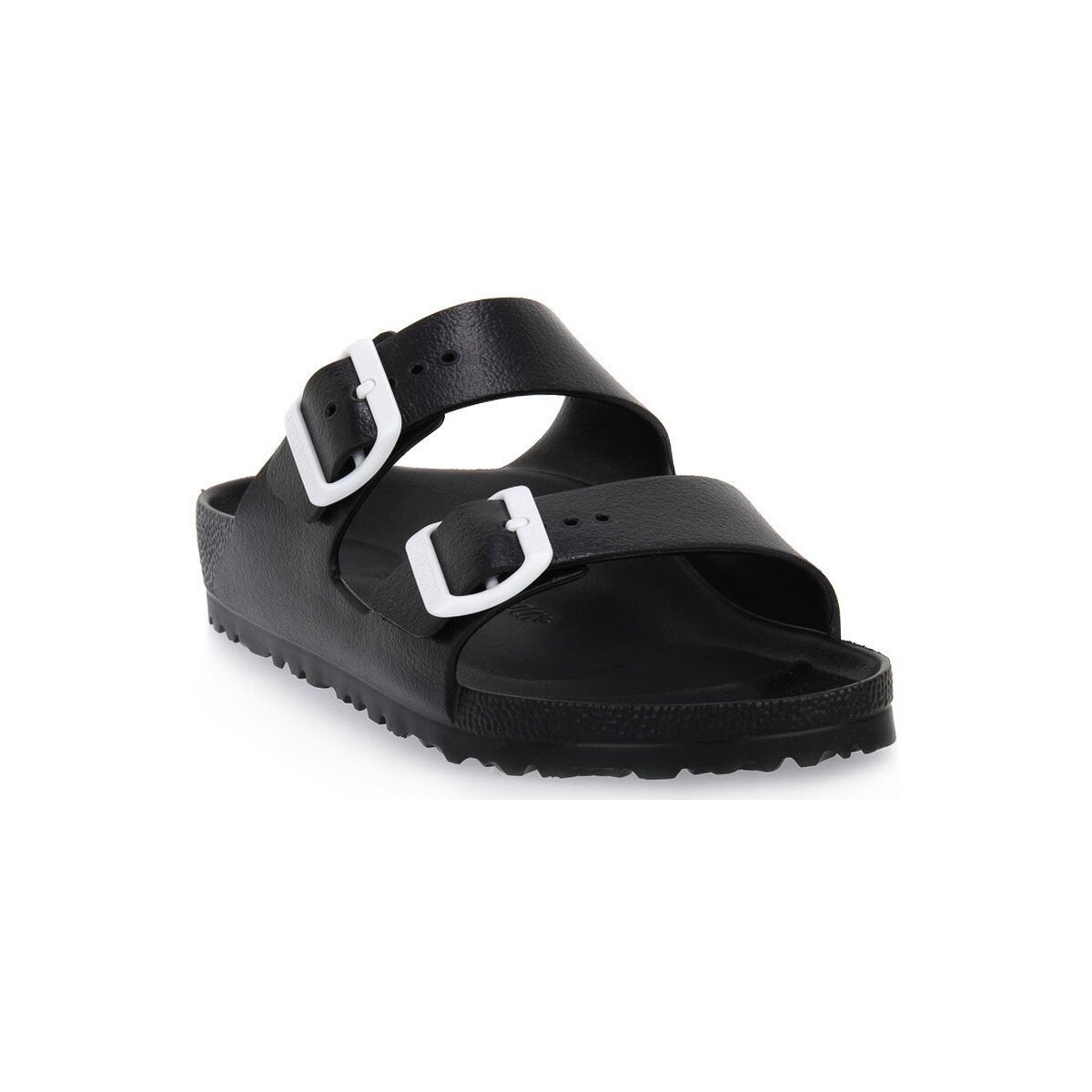 Birkenstock  ARIZONA EVA BLACK WHITE CALZ S  Černá